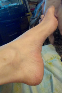 Relaxed Left Instep